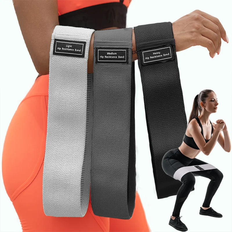 New Fabric Resistance Hip Booty Bands Glute 