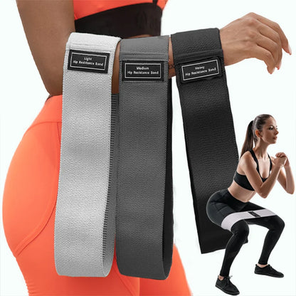 New Fabric Resistance Hip Booty Bands Glute 