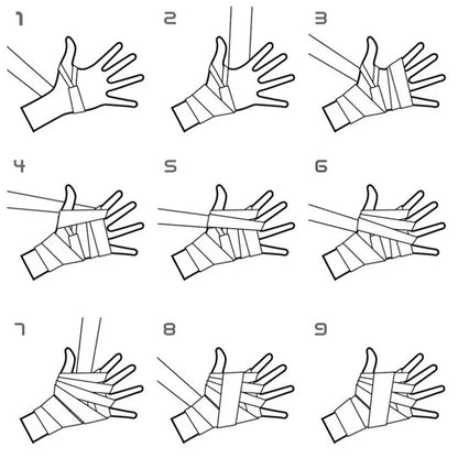 Cotton Boxing Bandage Sports Straps Hand Wraps