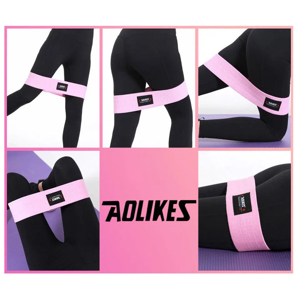 Unisex Booty Band Hip Circle Loop Resistance Band Workout Exercise for Legs Thigh Glute Butt Squat Bands Non-Slip Design