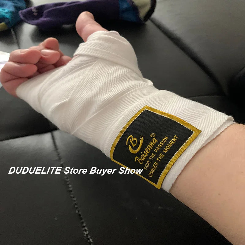Cotton Boxing Bandage Sports Straps Hand Wraps
