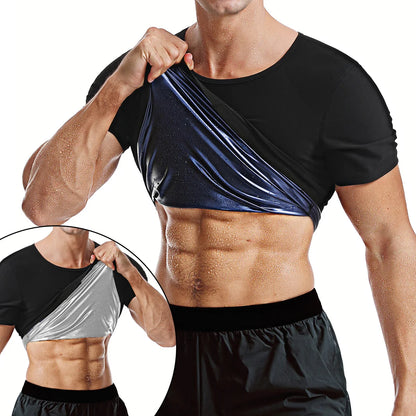 Men'S Sauna Suit Shirt 