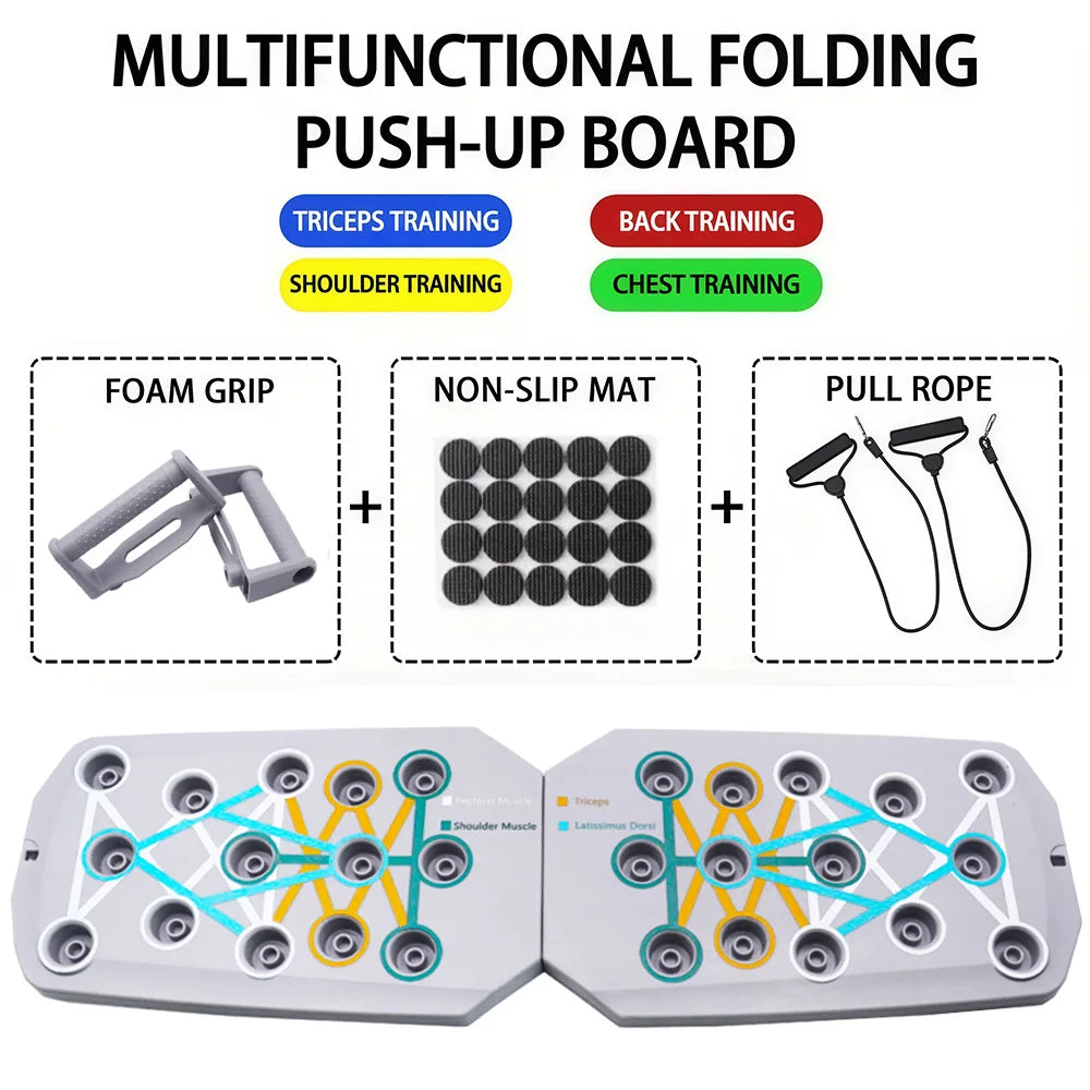 Push-Up Board Set Portable Multifunctional