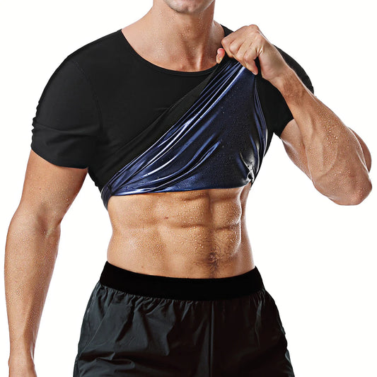 Men'S Sauna Suit Shirt 