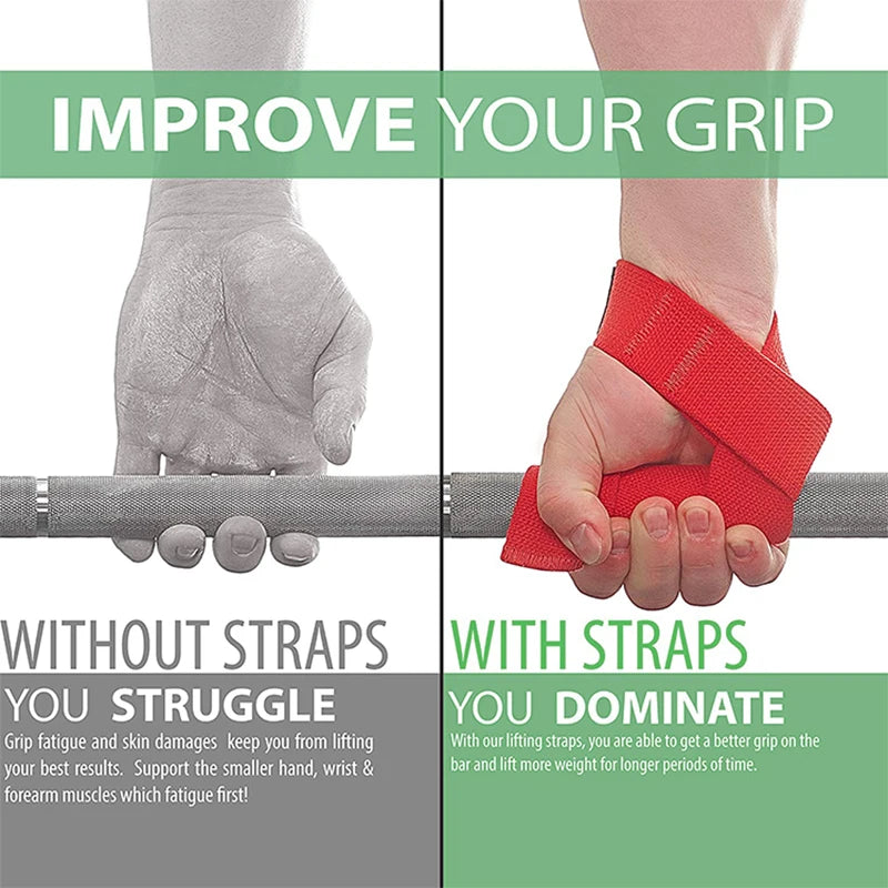 Weight Lifting Wrist Straps 