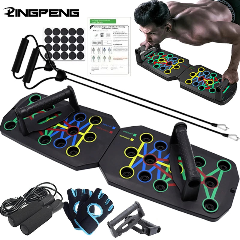 Push-Up Board Set Portable Multifunctional