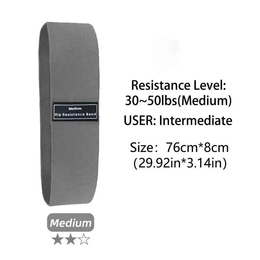 New Fabric Resistance Hip Booty Bands Glute 